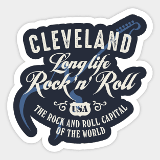 Cleveland Rock And Roll Sticker